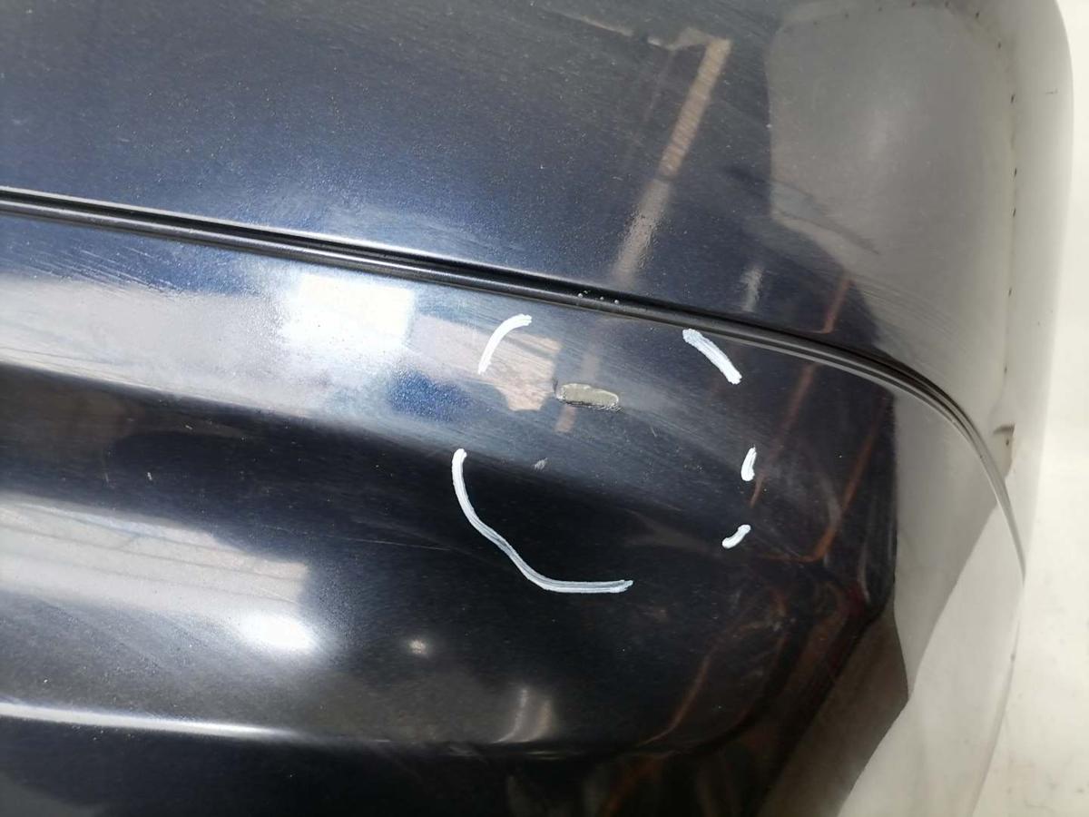 BMW 3er E91 original Sto&szlig;stange Stossf&auml;nger hinten A35 Monacoblau Kombi Bj.2007